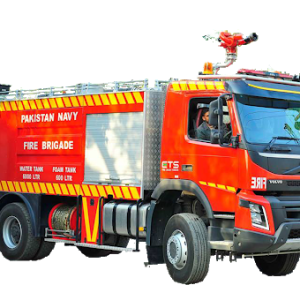 Fire Tender With Automaton System